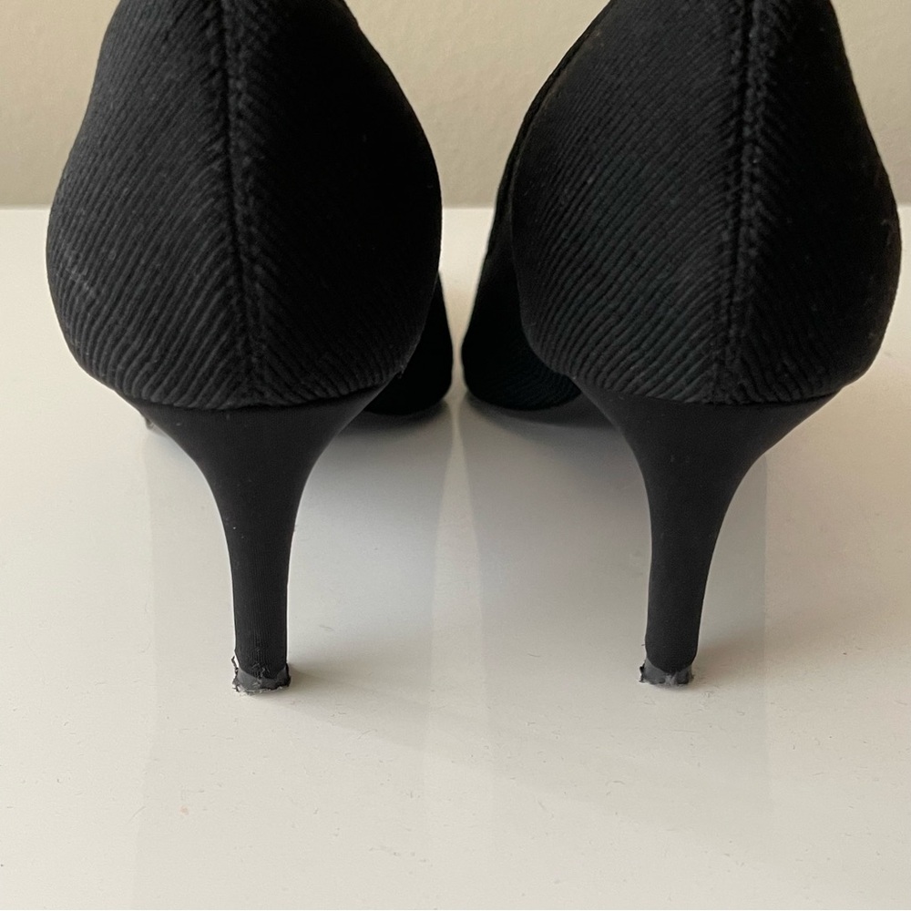 TONY BIANCO Gwen black‎ sock knit booties 6.5 - Picture 6 of 9